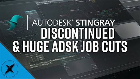 autodesk stingray discontinued|Autodesk discontinues Stingray .